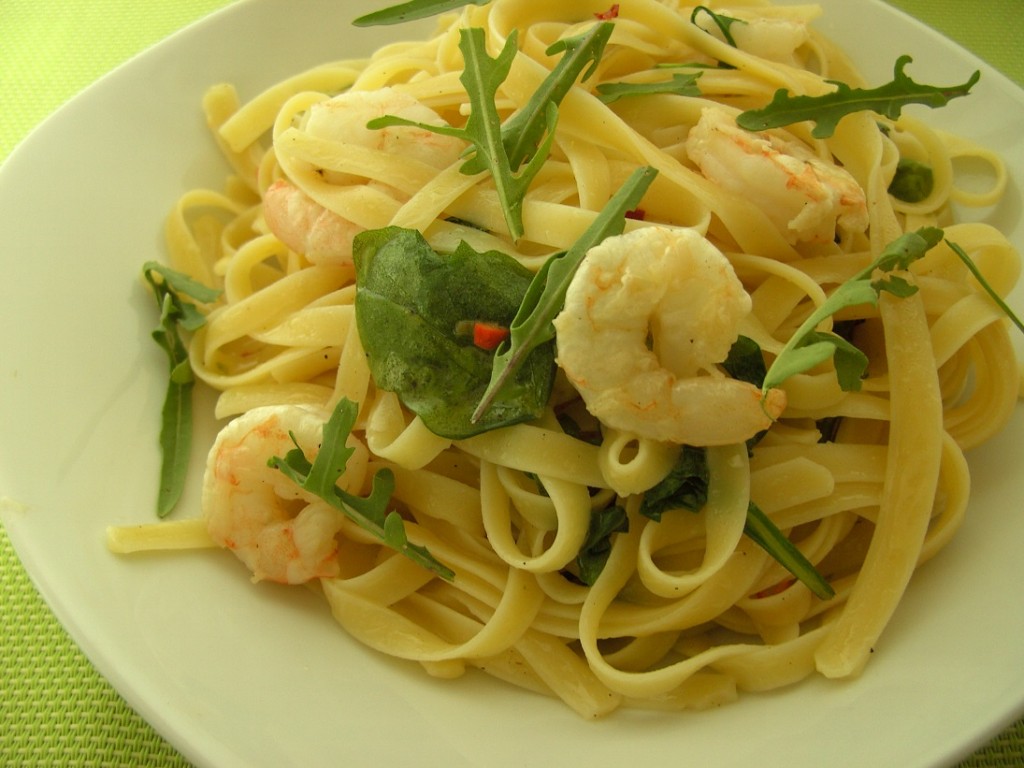 Bill's Prawn Linguini 2