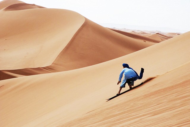 sandboarding