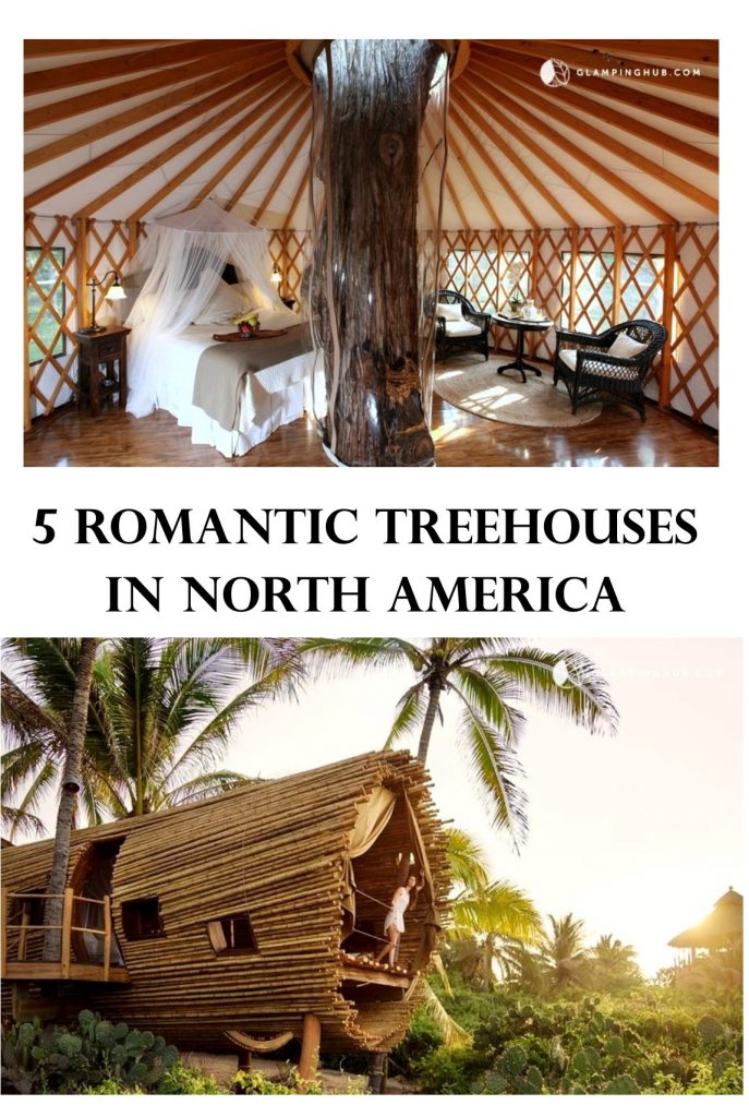 5 ROMANTIC TREEHOUSES