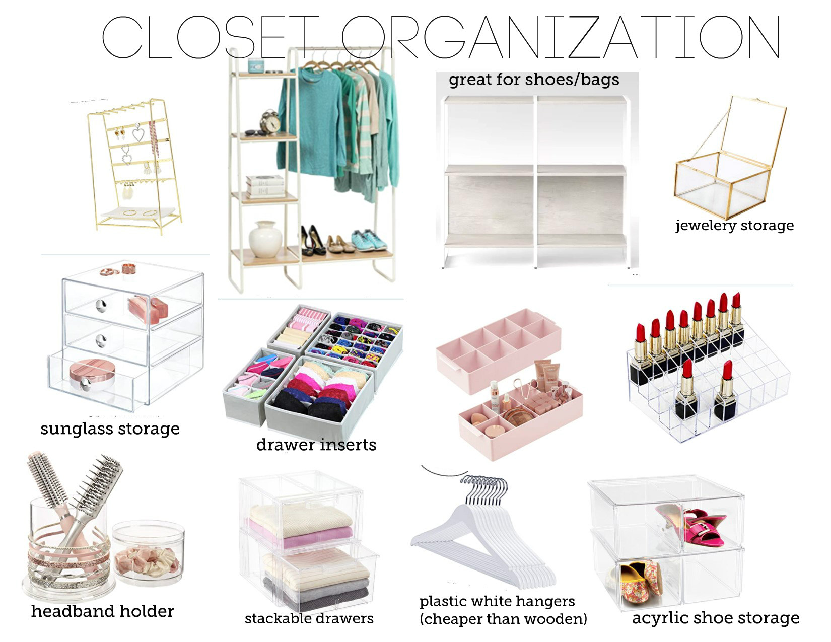 CLOSET ORGANIZATION