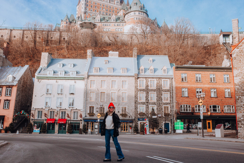 Old Quebec in The Winter