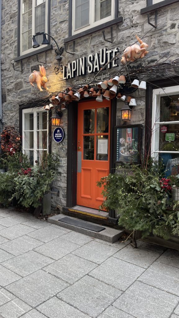 Where to eat in Quebec Christmas