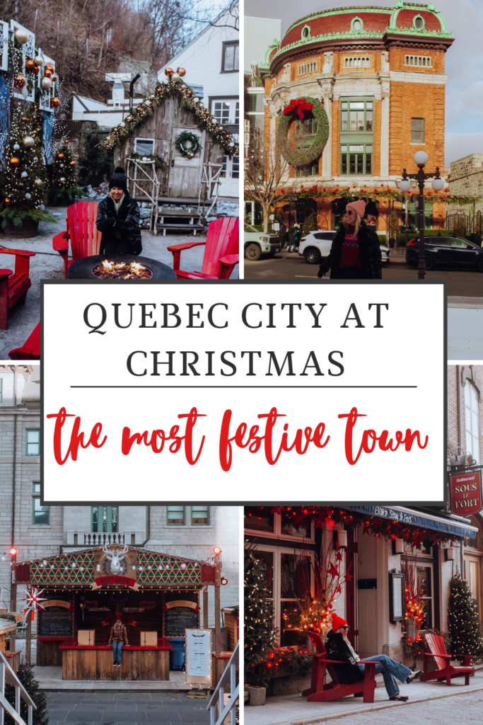 Quebec City at Christmas Time