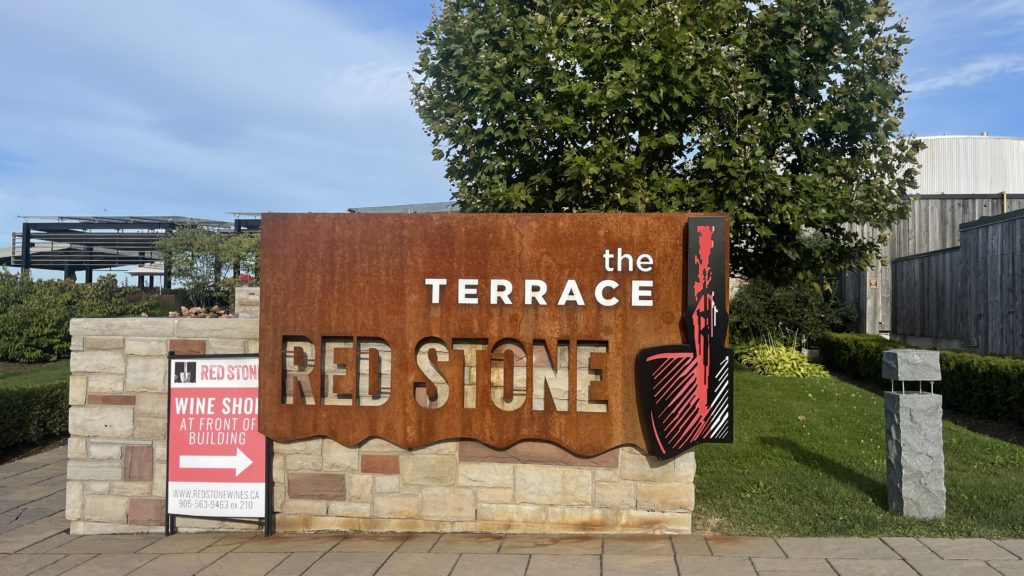 Red Stone Winery in Jordan Ontario