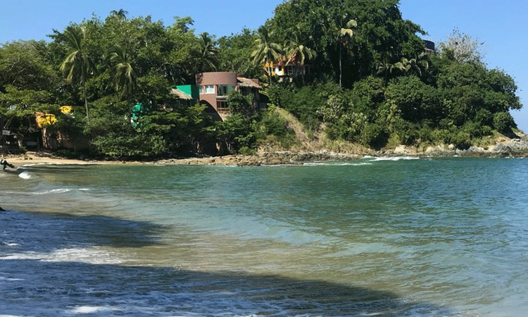 Graveyard Beach in Sayulita