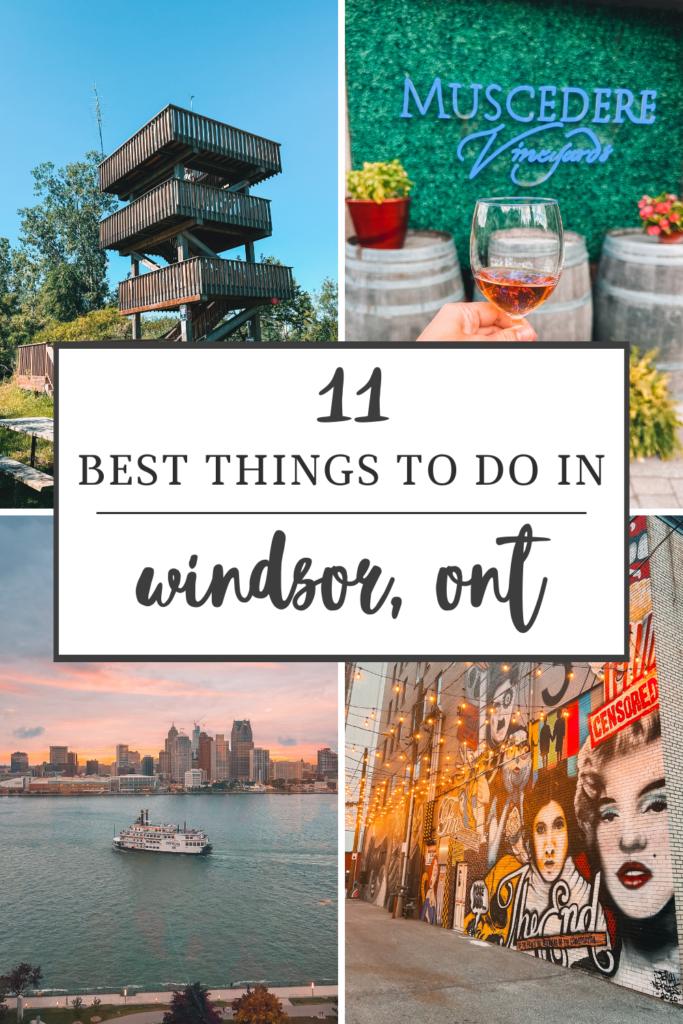 Things to do in Windsor Ontario